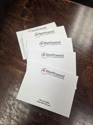 Post it style notes for our customers to remember us by. Everyone loves them!