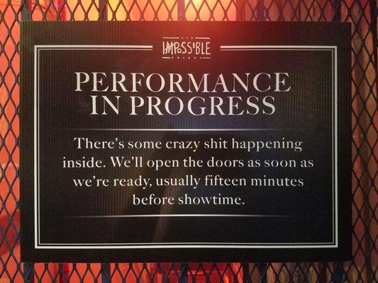 SIX IMPOSSIBLE THINGS