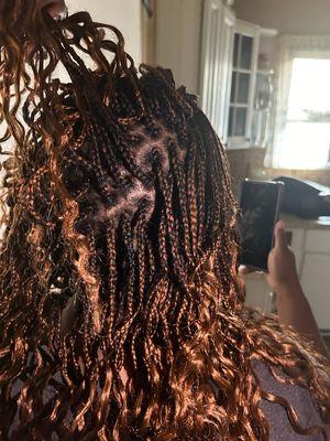 Senegalese African Hair Braiding