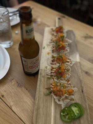 The tsunama chips are like my favorite thing ANYWHERE