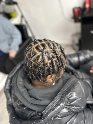 Double strand twist by Gigi's B&B