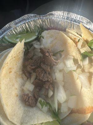 Tacos de asada