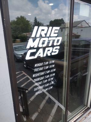 Irie Moto Cars