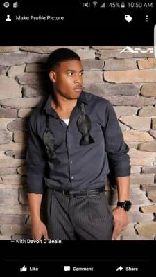 Don't you wish your man could be your personal hair stylist