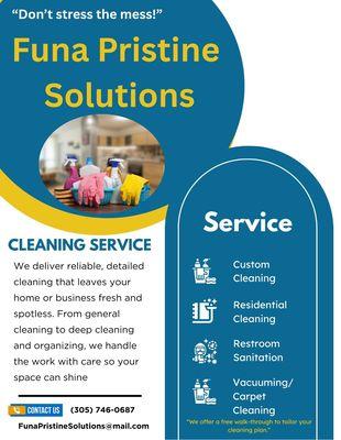 Funa Pristine Solutions