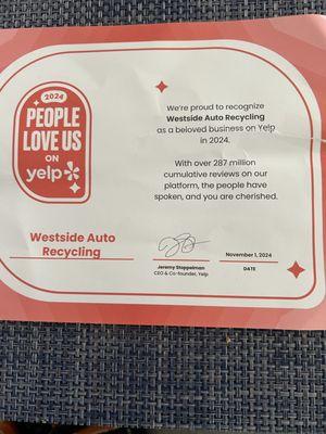 Westside Auto Recycling