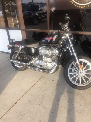 Badass bike and badass vapor shop!