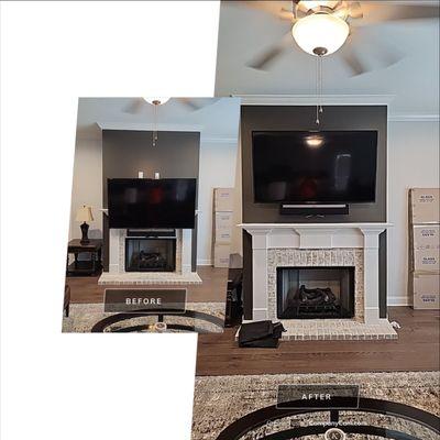 MantelMount Installation