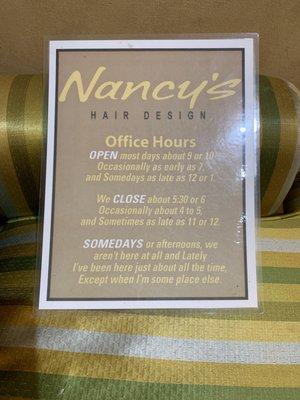 Nancy’s Hair Design