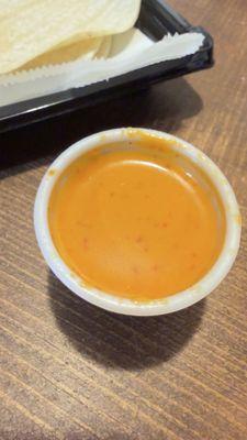 Hot sauce is delicious .