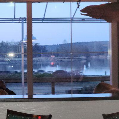 View from our table.