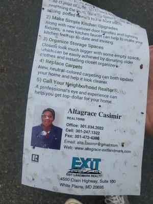 Trash in all of our yards