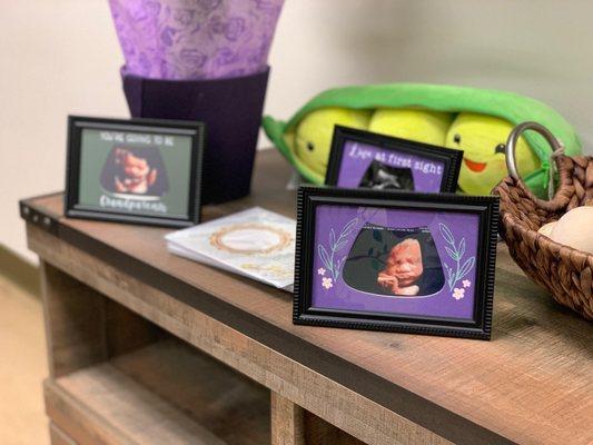 Custom baby frames