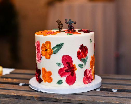 Our ceremonial cake!