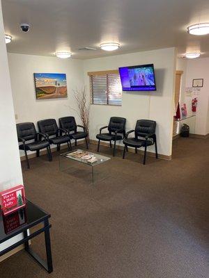 Nice large reception area