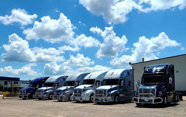 In July 2020, selection of trucks ranged from 2017-2020.