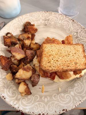 gf breakfast sandwich