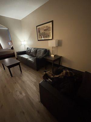 Suite sitting area.