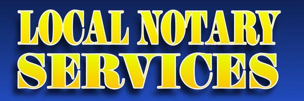 Local Notary Services