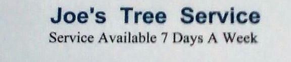 Joe's Tree Service