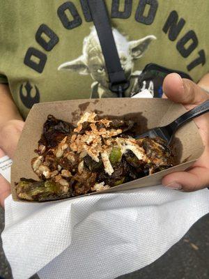 Grilled Brussel Sprouts Ink N Ivy