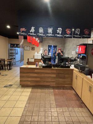 Friendly staff and pleasant atmosphere.