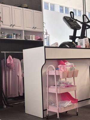 Sanitary environment.