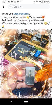 This photo was from 2019. Me Thanking the store owner