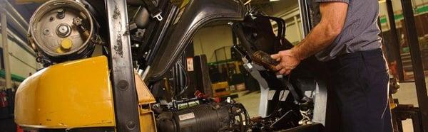 Just In Time Lift Truck Repair