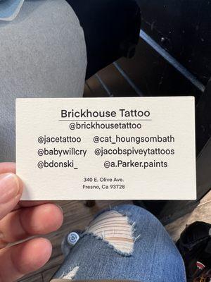 Brickhouse Tattoo