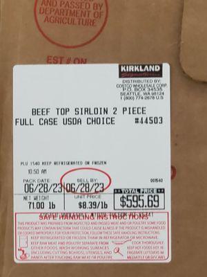 Meat comes from Costco..cmon.