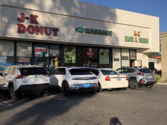 Get your massage then hop over to get your nails done and grab a doughnut on your way home lol