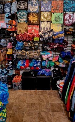 T-shirts ready to go! or choose a size and color and we can print one for you!