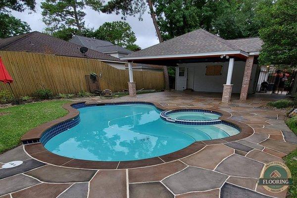 Texas Flooring Overlay Designs