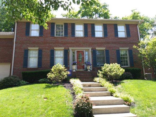 Before picture old windows