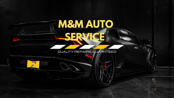 Quality over quantity. Service your vehicle at M&M Auto Service in Roswell Ga.