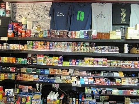 Electronic cigarettes, rolling papers, blunt wraps....