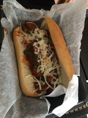 Sausage hoagie