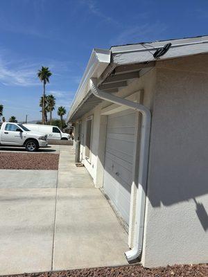 A different view across the front