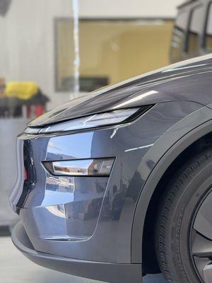 Brand new 2025 Tesla model Y, full body PPF, Ceramic coating, White leather seats Ceramic coating. Front windshield protection film.