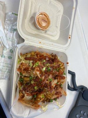 Kim chee fries