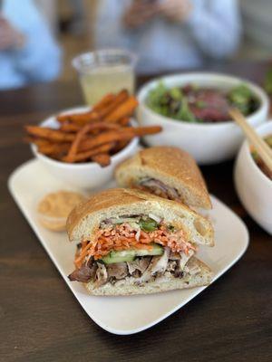 Five Spiced Grilled Chicken Banh Mi