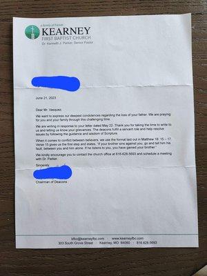 Cowardly response from an out of touch organization that doesn't understand how raitings and reviews work.