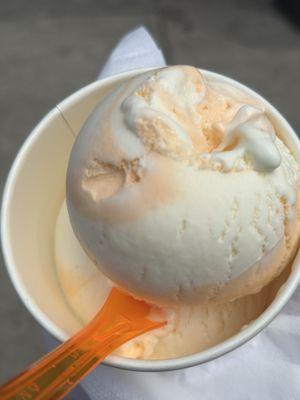Orange creamsicle
