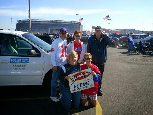 Recent tailgate and tour to Giants Stadium