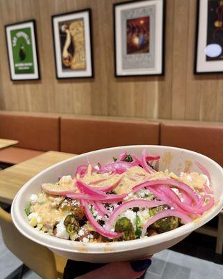 Spiced Brussels Sprouts Bowl