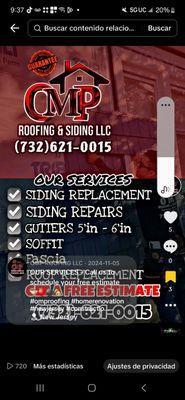 OMP Roofing and Siding