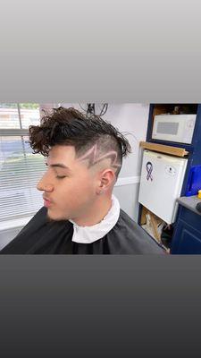 Design done by Master Barber Jacob