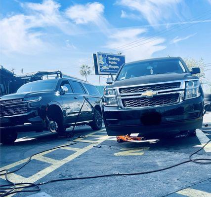 New tires. This is the spot! Best in any town!