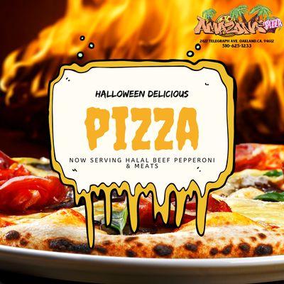 PIZZAGHOST- Get 10% off your order for Halloween, use code SPOOKYSLICE